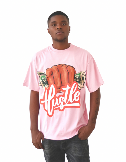 Hustle Power Grapics Tee